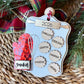 2026 Personalized Family Baking Christmas Ornament with Names