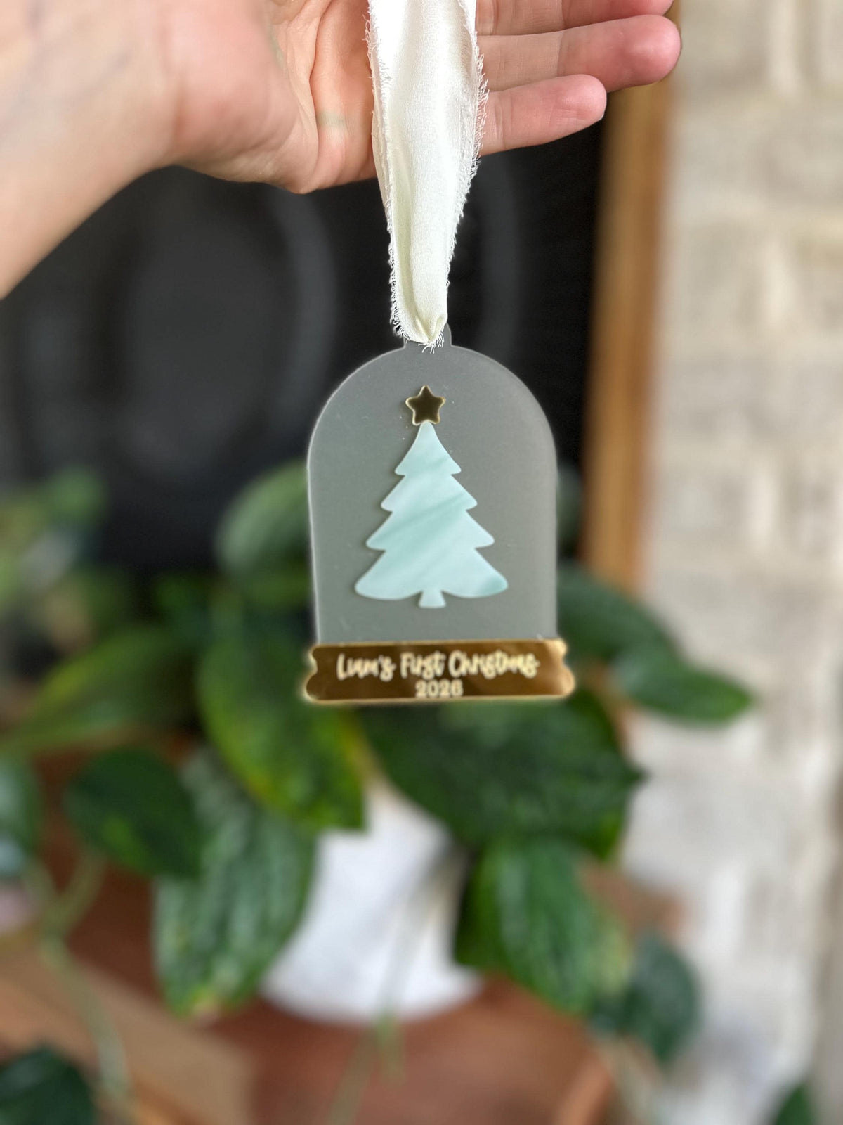 2026 Baby's First Christmas Acrylic Ornament