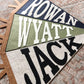 Personalized printed name pennant