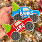 Personalized Monster Truck Christmas Ornament