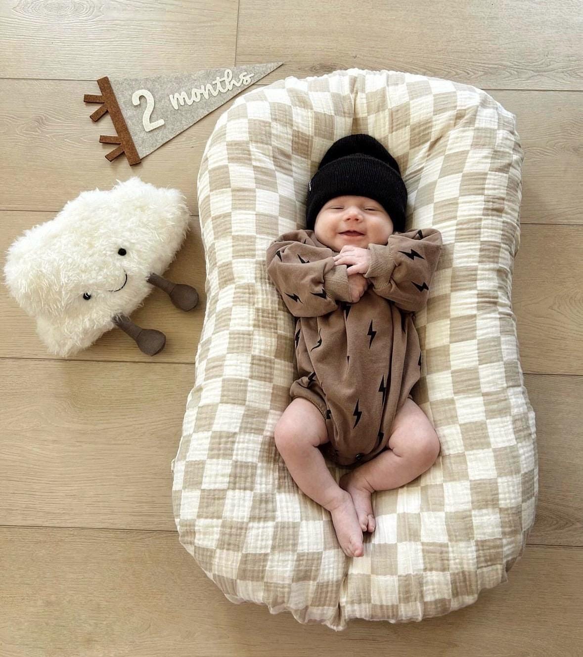 Monthly milestones interchangeable flag for baby photos