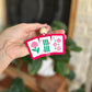 2026 Mahjong Christmas Ornament with tiles