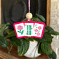 2026 Mahjong Christmas Ornament with tiles