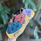 Personalized squishy dumpling ornament