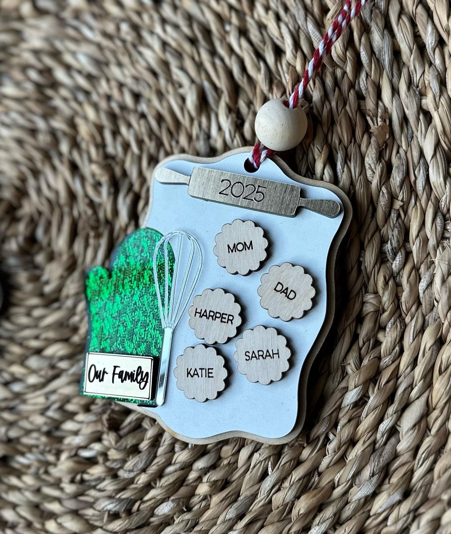 2025 Personalized Family Christmas ornament