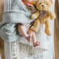 Custom mini pennant for baby, small name flag for newborn hospital photos, personalized photo prop first year, nursery toddler room decor