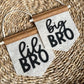 Big Bro Lil Bro Felt Pennant Banner: Kids Room Decor