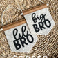 Big Bro Lil Bro Felt Pennant Banner: Kids Room Decor
