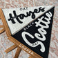 Custom word pennant flag, personalized baby gift, adventure flag for kids room, explore banner for playroom