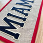Large felt boy name banner, personalized kids room sign, boys name pennant