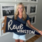Extra large 38in. custom name felt pennant, over crib name flag, personalized wall decor for boy or girl, neutral nursery decor name sign