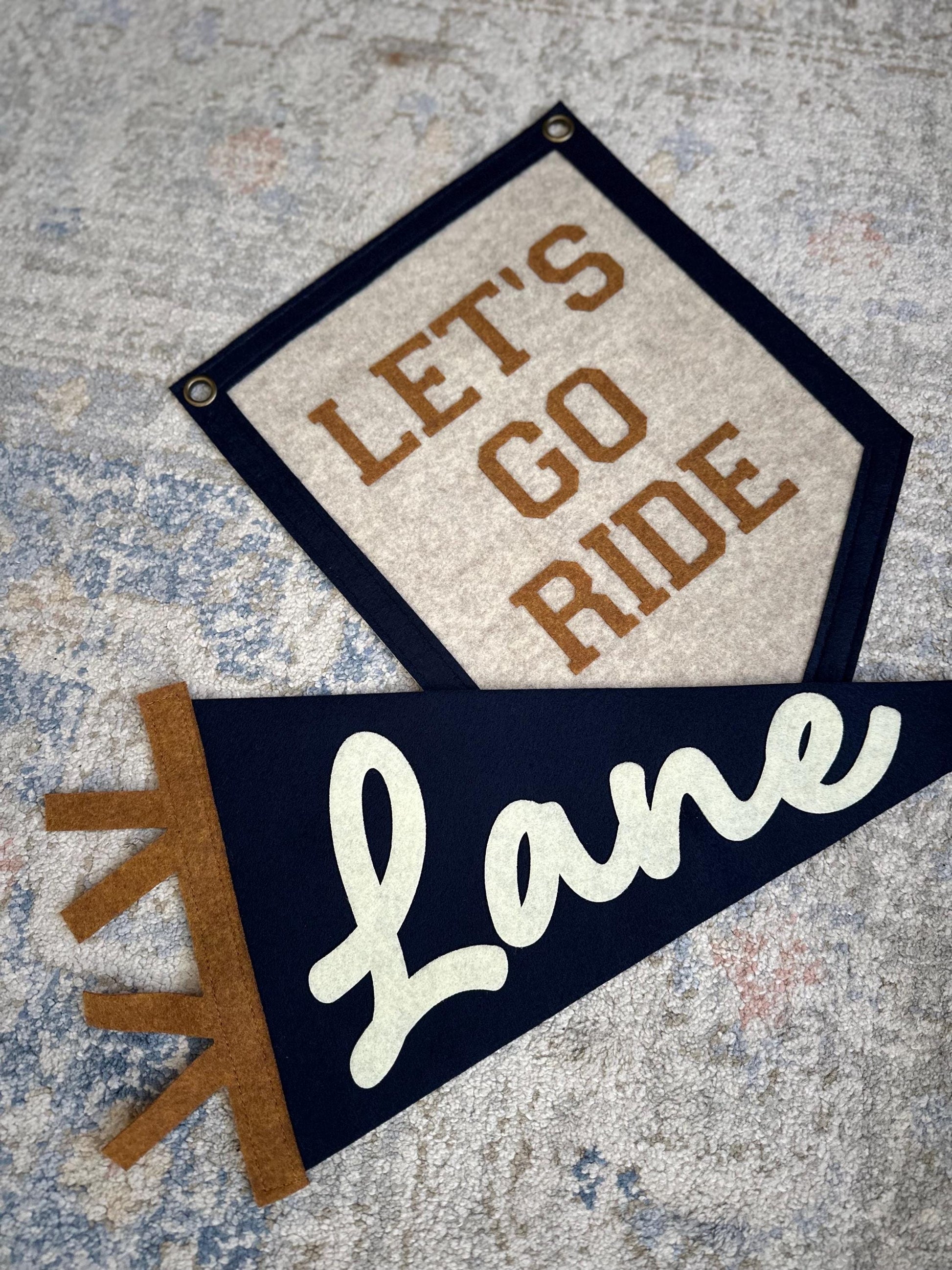 Custom varsity pennant