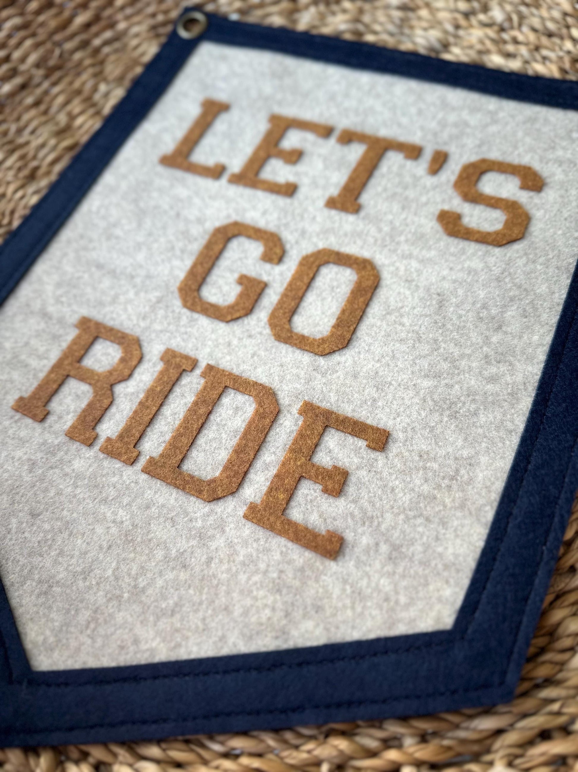 Custom varsity pennant