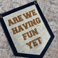 Custom varsity pennant