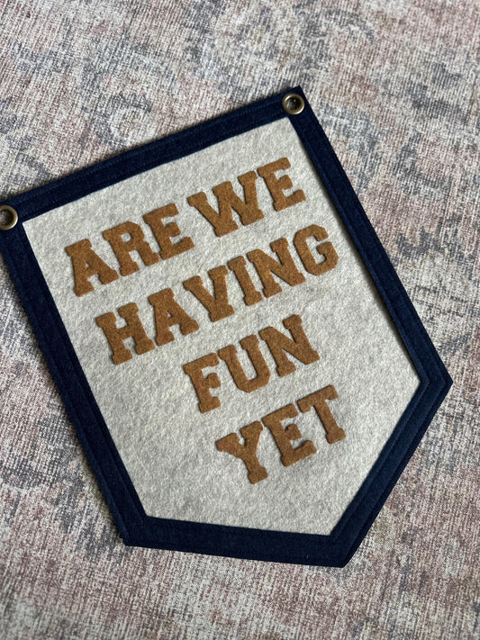 Custom varsity pennant